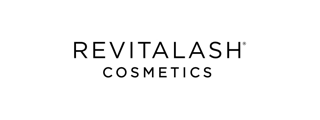 Icon of text "Revitalash Cosmetics"